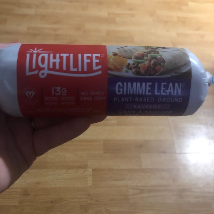 photo of Lightlife Gimme Lean Sausage shared by @ocaeniez on  26 Nov 2020 - review