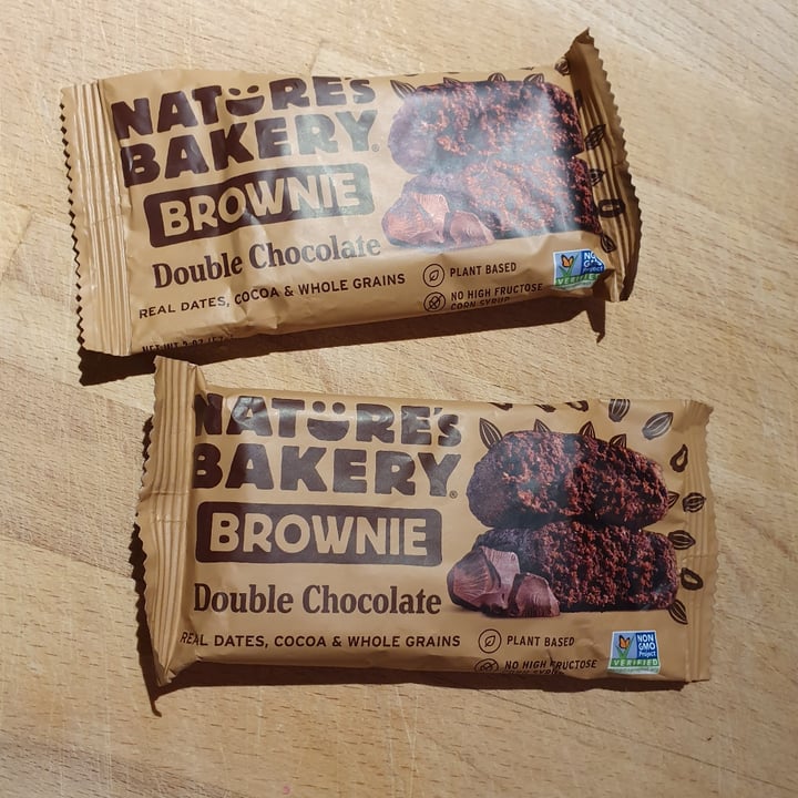 photo of Nature's Bakery Brownie Bar Double Chocolate shared by @paniwilson on  13 Feb 2021 - review