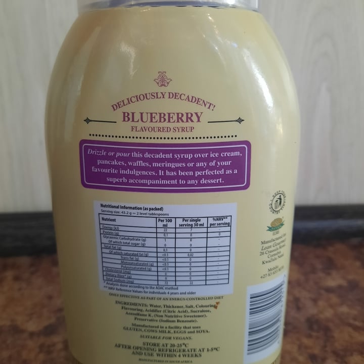 review photo of lean gourmet skinny syrups Lean Gourmet shared by @nicoleen on 25 May 2022 - review