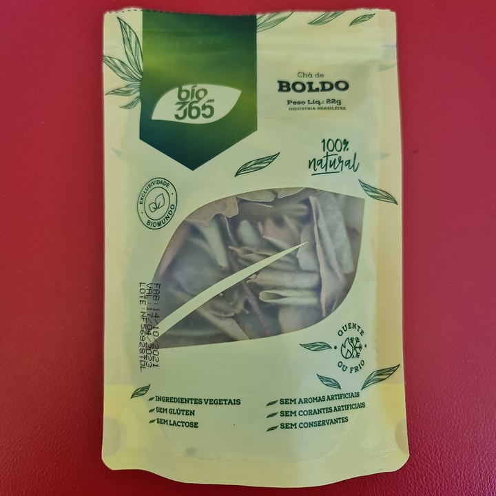 photo of Biomundo Chá De Boldo Bio365 shared by @mtdmonica on  30 Apr 2022 - review