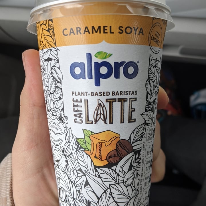 photo of Alpro Caramel soya Caffè Latte shared by @alfiejameshall on  03 Sep 2020 - review