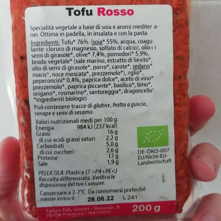 review photo of Taifun Tofu Rosso shared by @ale94toma on 17 Jun 2022 - review