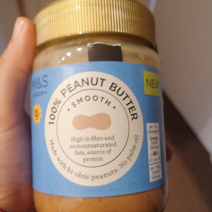 photo of Marks & Spencer Food (M&S) 100% Peanut Butter Smooth shared by @roberta99 on  12 Mar 2022 - review