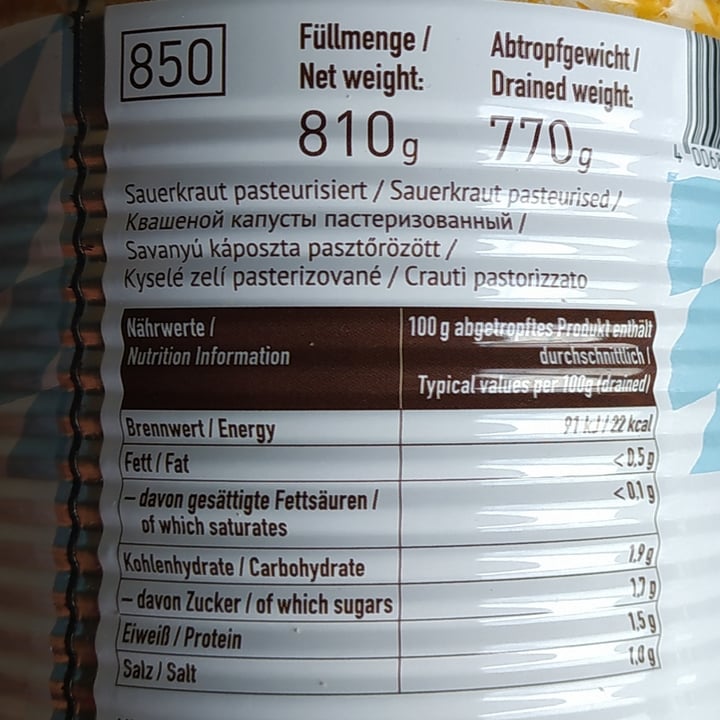review photo of Fischer Sauerkraut shared by @maple15 on 04 Dec 2022 - review