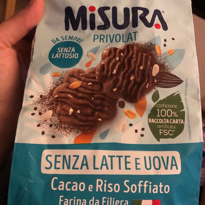 photo of Misura Biscotti Cacao e Riso Soffiato shared by @marabanna on  30 Aug 2022 - review