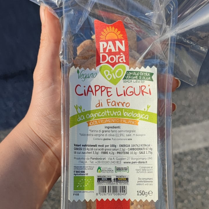 review photo of Pan Dorà Ciappe liguri shared by @saral98 on 14 May 2022 - review