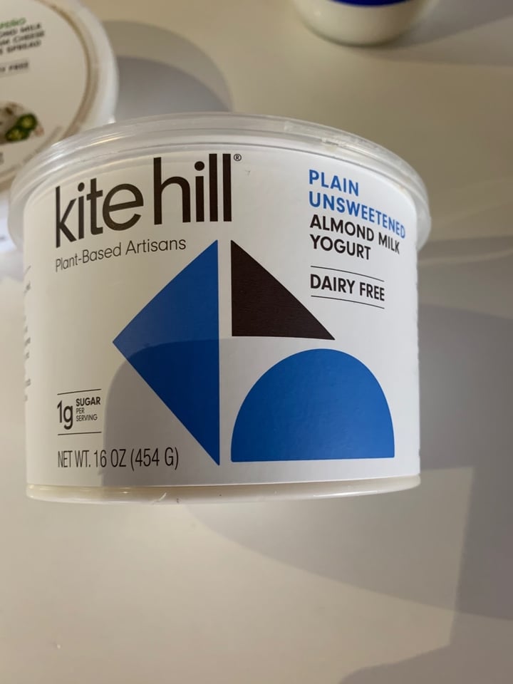 photo of Kite Hill Artisan Plain Unsweetened Almond Milk Yogurt shared by @shilpishah on  22 Jan 2020 - review