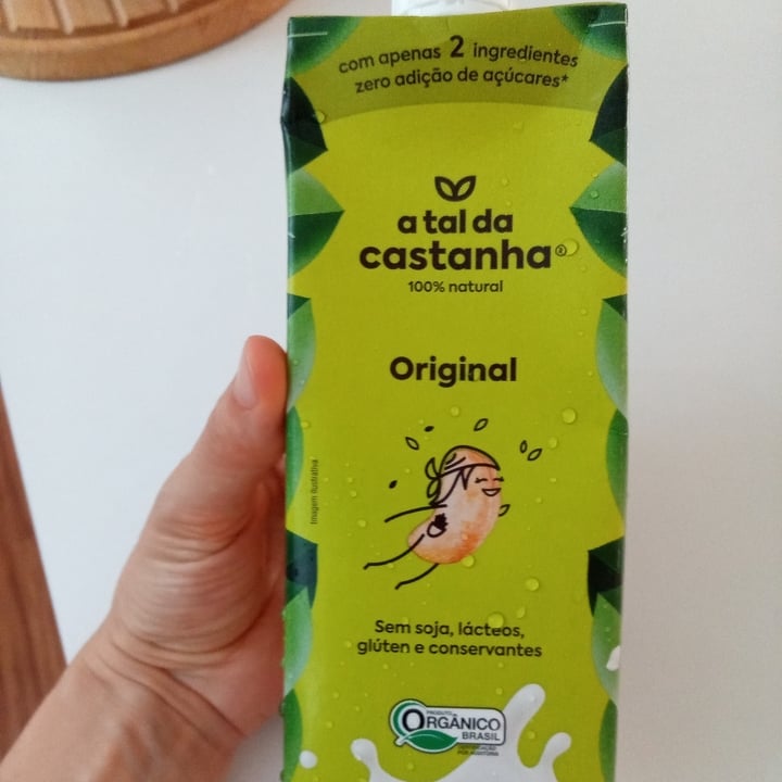 photo of A Tal da Castanha Bebida vegetal shared by @priscillabaptista on  12 May 2022 - review