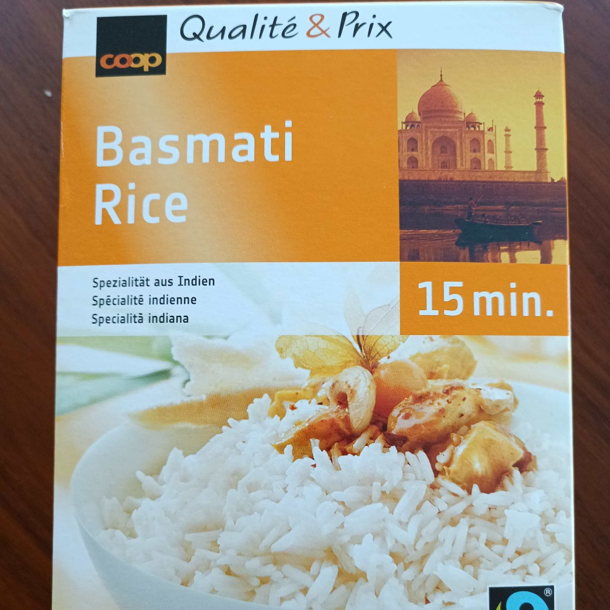 basmati rice from Coop Qualitè & Prix - Vegan Product Reviews & Ratings ...