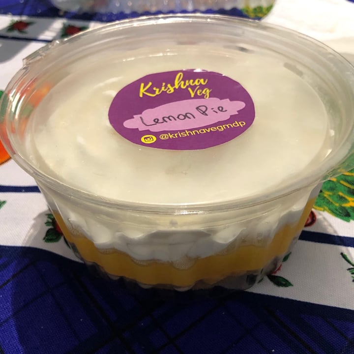 photo of Krishna Veg Lemon Pie shared by @papry on  07 Dec 2020 - review