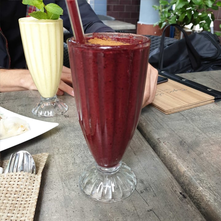 photo of Tiger Club Blue Tiger Smoothie shared by @punkadiddle on  11 Jul 2020 - review