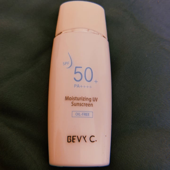 photo of Bevy C. Moisturizing UV Sunscreen SPF50+ shared by @coffeejelliz on  19 Sep 2020 - review