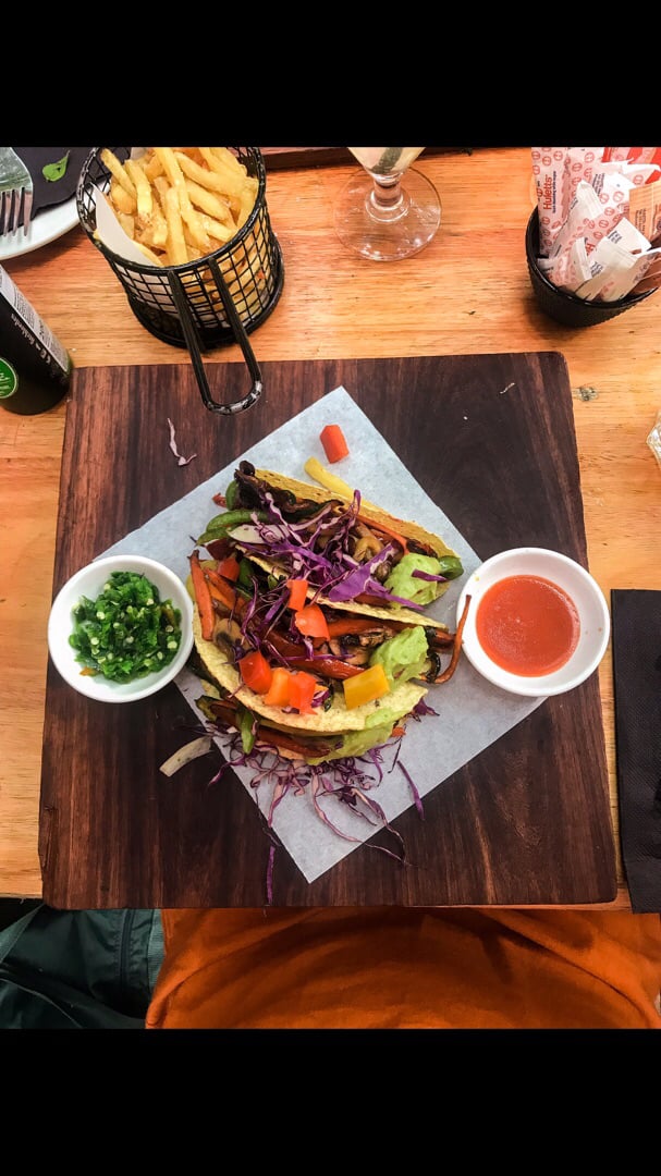 photo of Blos Cafe Vegan tacos shared by @lorika on  31 May 2019 - review