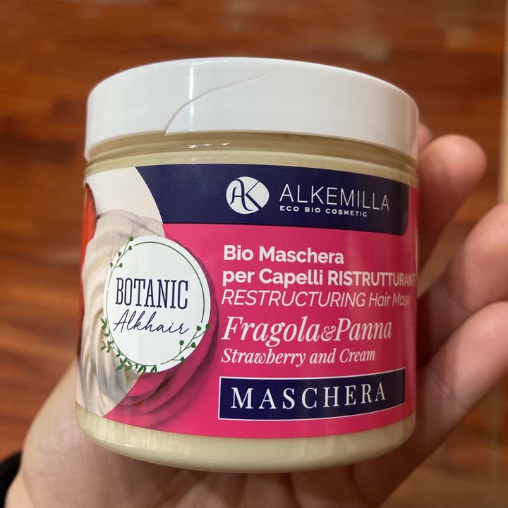 review photo of Alkemilla Bio Maschera Fragola e Panna shared by @claudiamiele on 22 Apr 2021 - review