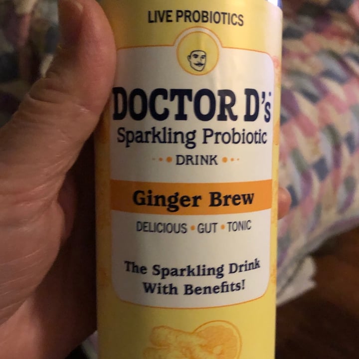 Doctor D's Sparkling Probiotic Drink Ginger Brew Review abillion