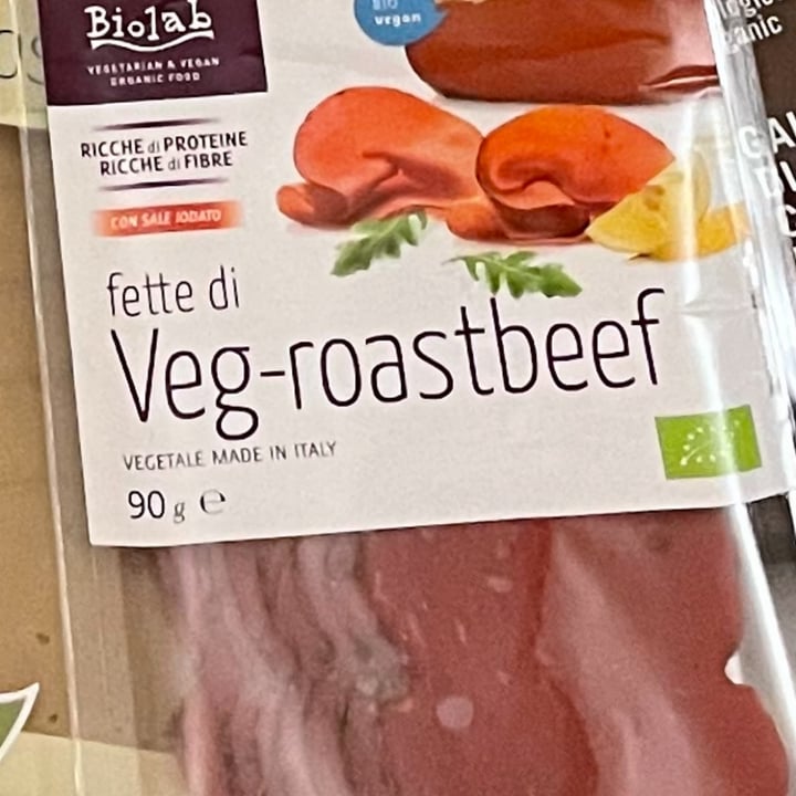 review photo of Biolab Affettato vegano Roastbeef shared by @saradolce on 13 Mar 2022 - review