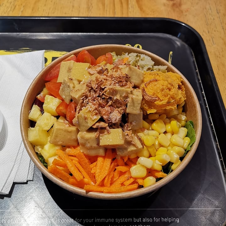 photo of A Poke Theory black vinegar tamago shared by @plantiful on  01 Nov 2022 - review