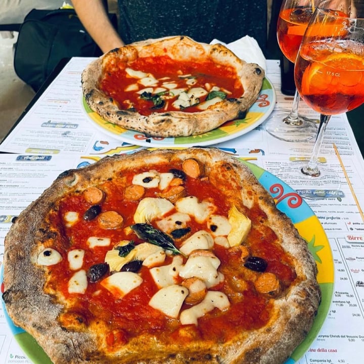 review photo of Rossopomodoro Venezia San Marco vegan Margarita shared by @maggielicalis on 15 Oct 2022 - review
