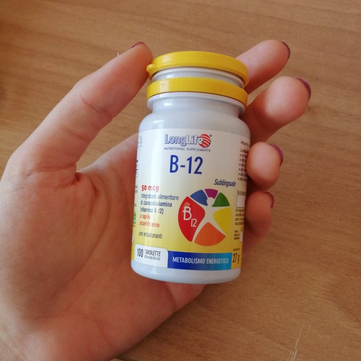 photo of Longlife B-12 50 mcg shared by @cristianac on  04 Mar 2022 - review