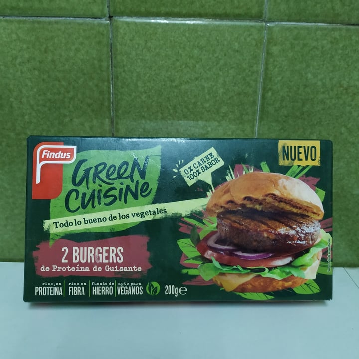 photo of Findus Burger de Proteína de Guisante shared by @ditovegan on  20 Nov 2021 - review