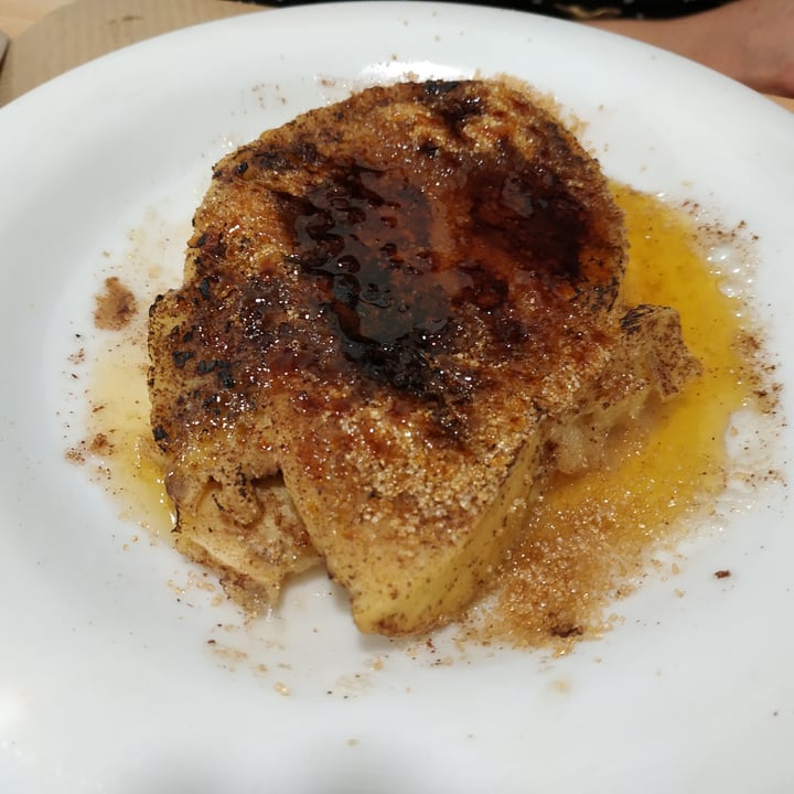 photo of Km. O Torrija de pan de maíz con salsa de naranja shared by @oierland on  03 Jul 2021 - review