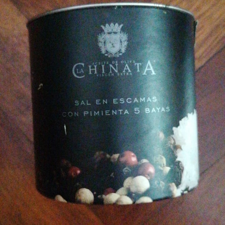 review photo of La Chinata Sal En Escamas Con Pimienta 5 Bayas shared by @galguichuli on 26 Jan 2021 - review