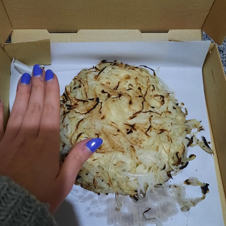review photo of Pizzería Güerrin Pizza Fugazzeta Vegana shared by @vegaly on 13 Jul 2021 - review