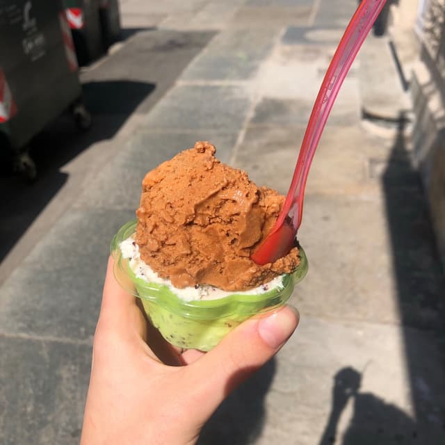 Foto do prato “Gelato”