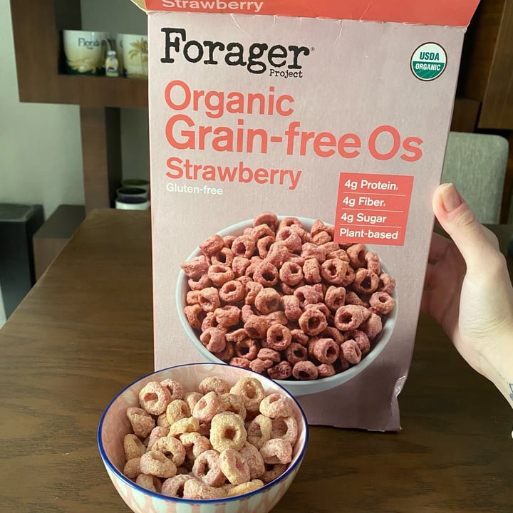 photo of Forager Project Strawberry O’s Cereal shared by @shizomaru on  23 Oct 2021 - review