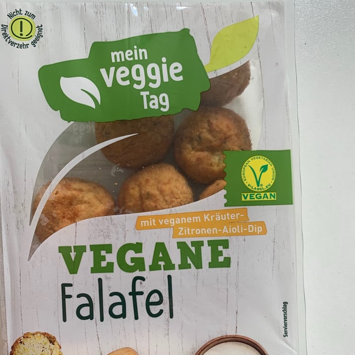 photo of Mein Veggie Tag vegane Falafel shared by @argentinaenberlin on  10 Jun 2021 - review