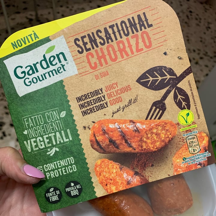 photo of Garden Gourmet Sensational Chorizo shared by @ilaveg on  06 May 2022 - review