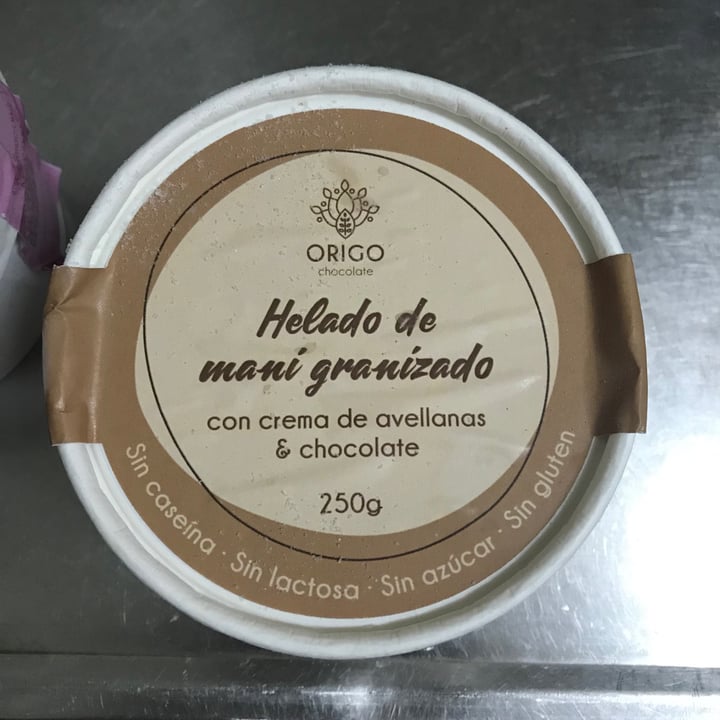 photo of Origo Helado De Maní Granizado shared by @esteficasotti on  04 Jan 2021 - review