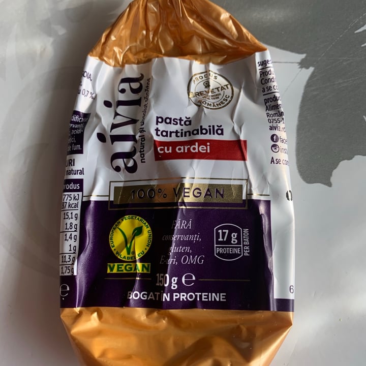 review photo of Aivia Pasta tartinabila cu ardei shared by @okidoki99 on 17 May 2021 - review