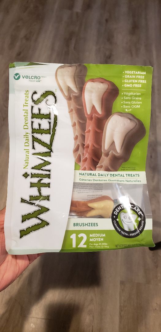 photo of Whimzees Brushzees shared by @ambularfortheanimals on  28 Oct 2019 - review