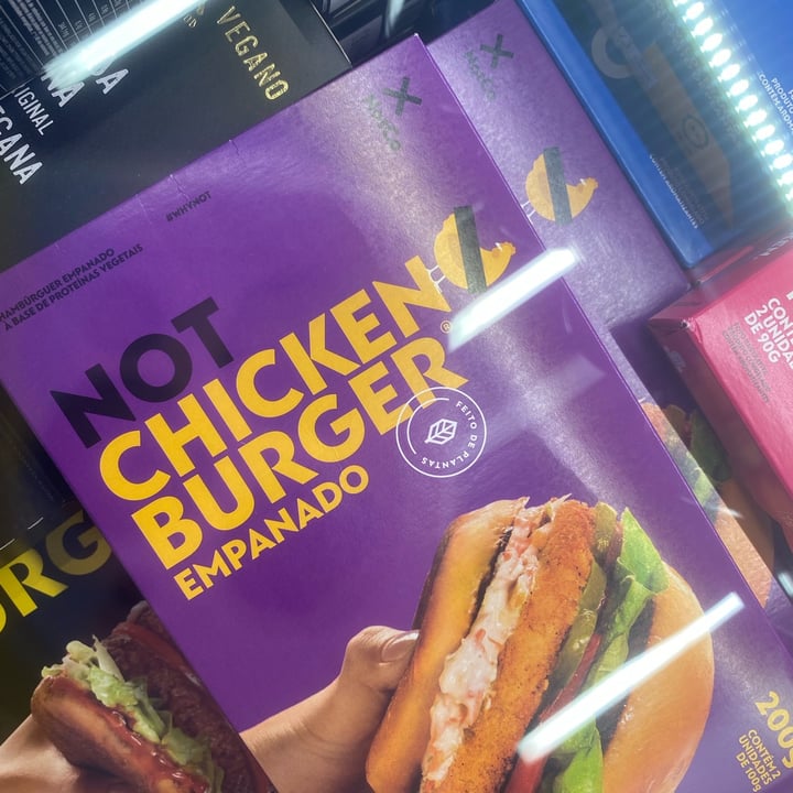 review photo of NotCo Not Chicken Burger Empanado shared by @luanacf on 11 May 2022 - review