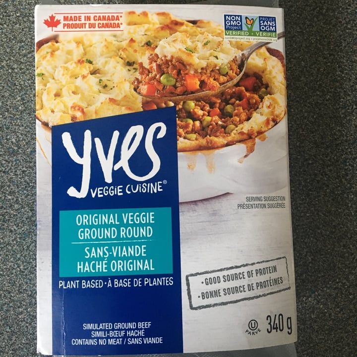 photo of Yves Veggie Cuisine Original Veggie Ground Round shared by @melodiepaquetanimals on  04 May 2022 - review