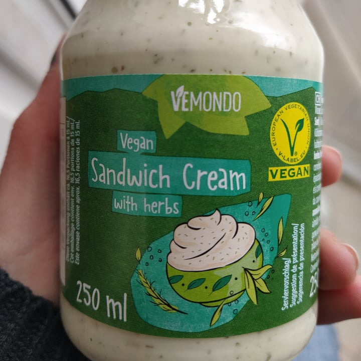 review photo of Vemondo Salsa Sandwich Cream with Herbs shared by @sanmeh on 07 Mar 2022 - review