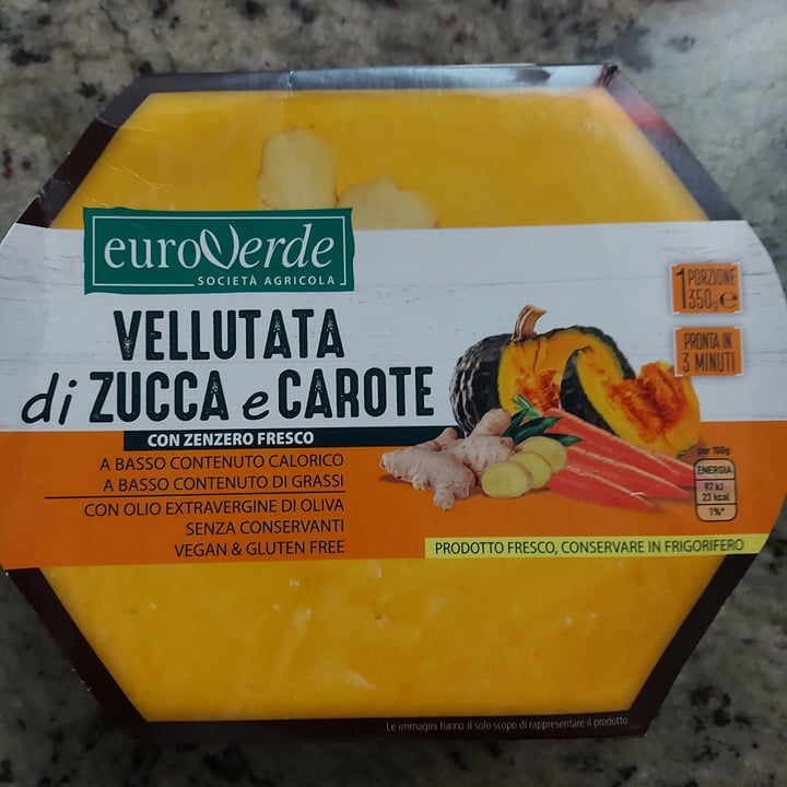 photo of EuroVerde Passato di zucche e carote shared by @fio11 on  10 Dec 2021 - review