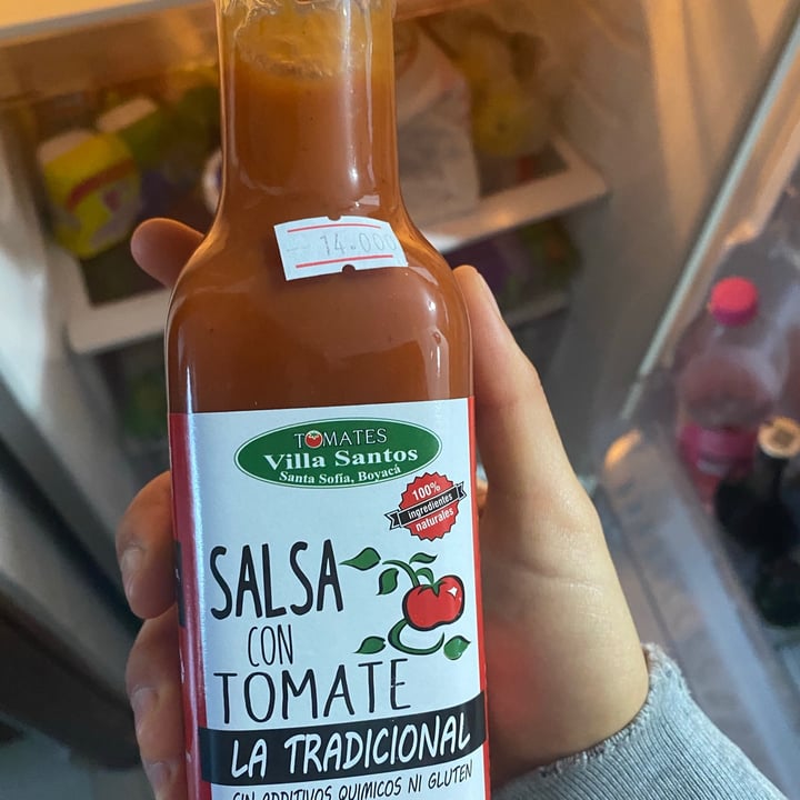 photo of Tomates villa Santos Salsa con tomate la tradicional shared by @vjv on  20 Feb 2021 - review