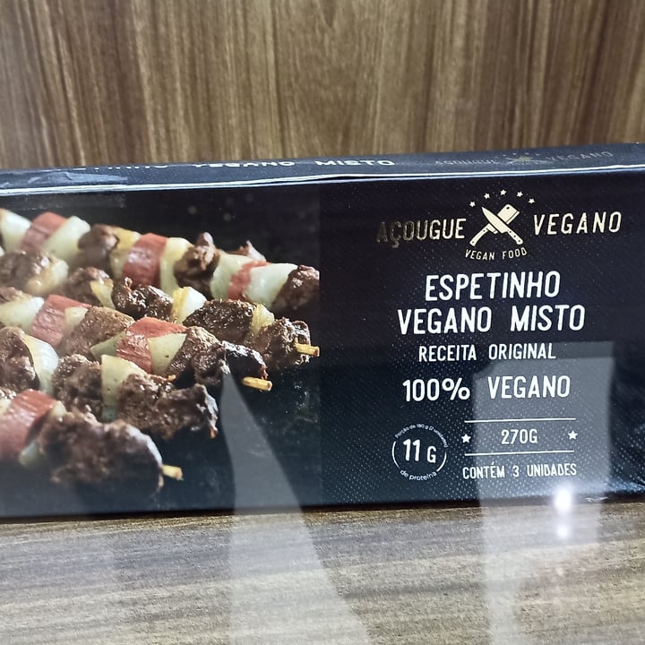 photo of Açougue vegano Espetinho Vegano Misto shared by @adrianakaliny on  18 Apr 2022 - review