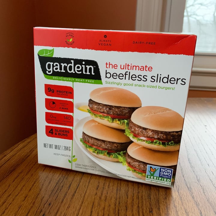 photo of Gardein The Ultimate Beefless Sliders shared by @stphsmth on  26 Jan 2019 - review