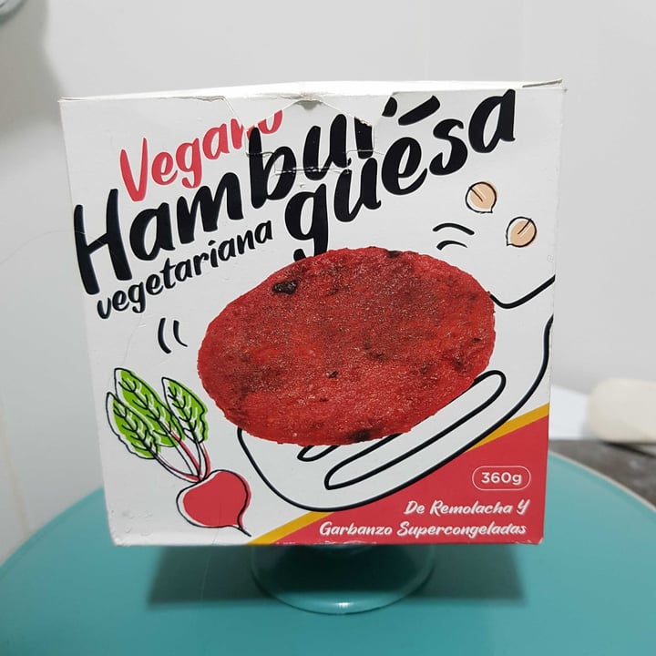photo of Nutrileza Hamburguesa de remolacha y garbanzos shared by @luciamilici1 on  10 Jun 2021 - review