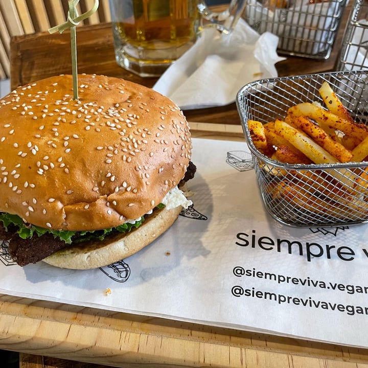 photo of Siempre viva Hamburguesa Argentina shared by @viribambamtz on  20 Sep 2022 - review