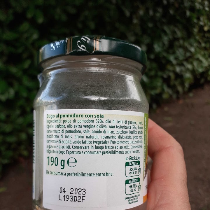 review photo of Just Veg! (ALDI Italy) Ragù Con Soia shared by @nadia1964 on 13 Jun 2022 - review