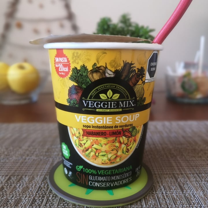 photo of Veggie mix Veggie Soup Habanero Limon shared by @aleegz on  20 Feb 2022 - review