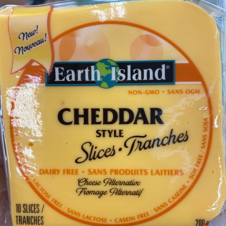 photo of Earth Island Cheddar Style Slices shared by @buzelders on  27 Jun 2021 - review