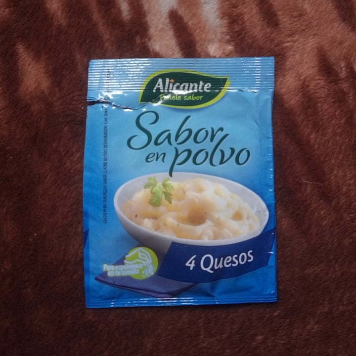 photo of Alicante Sabor en Polvo 4 Quesos shared by @vegan0000 on  02 Sep 2020 - review
