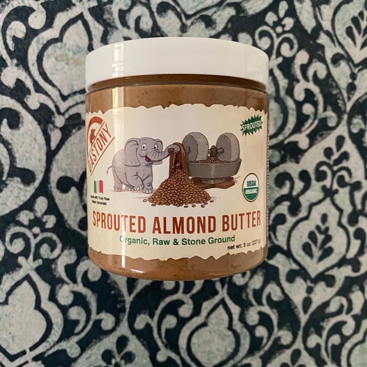 photo of Dastony Sprouted Almond Butter shared by @agira on  19 Feb 2021 - review