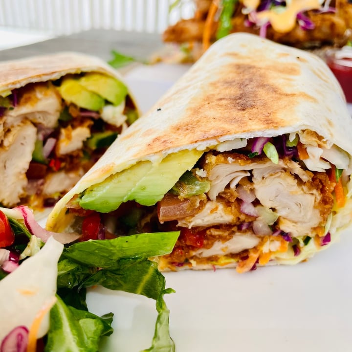 photo of Knead Bakery Constantia Emporium Buttermilk Fried Chicken Wrap shared by @rozanne on  06 Oct 2021 - review