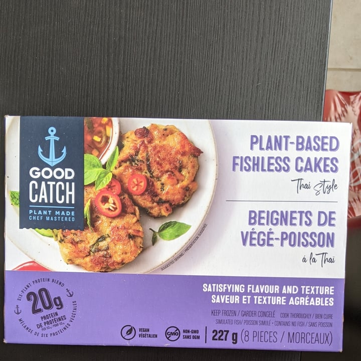 review photo of Good Catch Plant-based Fishless Cakes Thai Style shared by @poweredwithplants on 02 Jun 2021 - review
